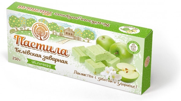 №1 Заварная пастила "Яблочная" 250г  в Рассказове