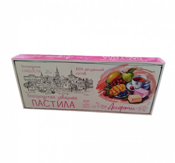 №1 Пастила заварная "Ассорти", 250г в Рассказове