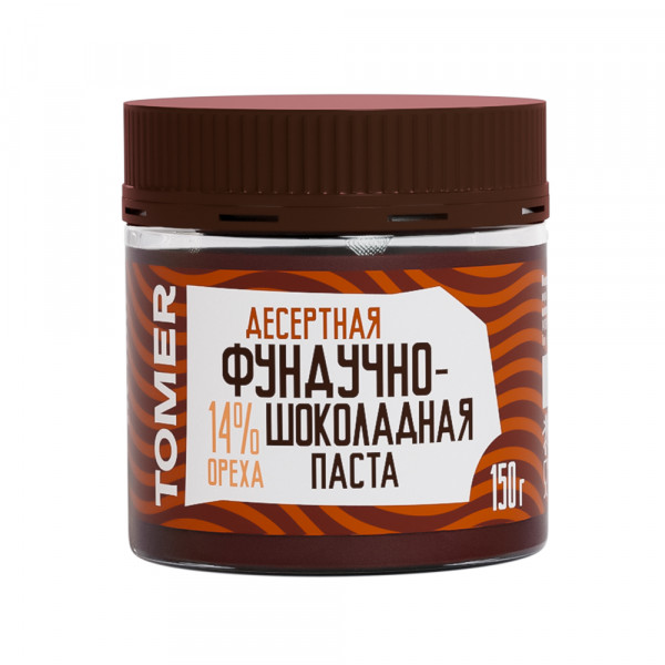 №1 Фабрика Томер    Фундучно-шоколадная паста, 150г  в Рассказове