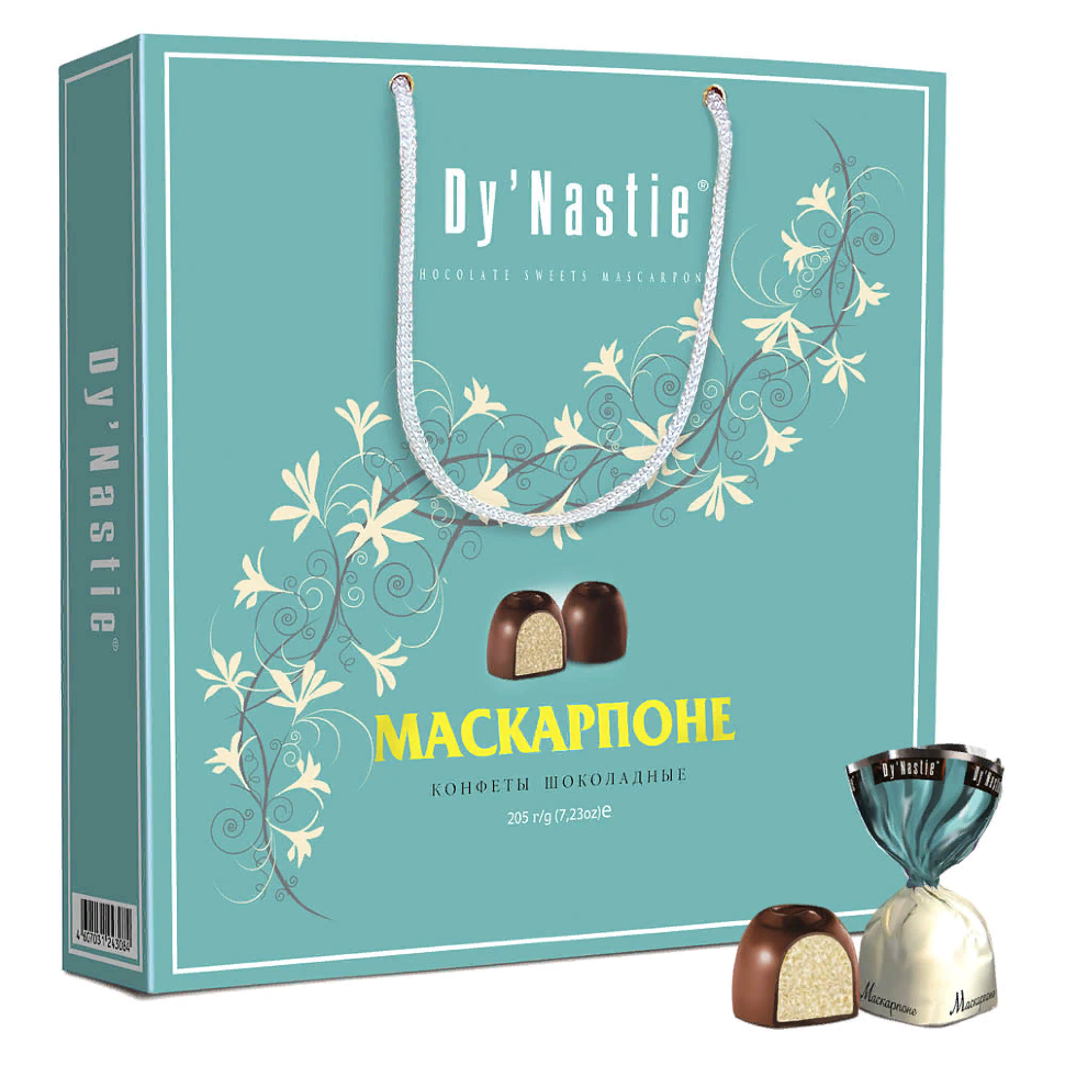  Династия Сумка 170г Конфеты "Маскапроне" в Рассказове