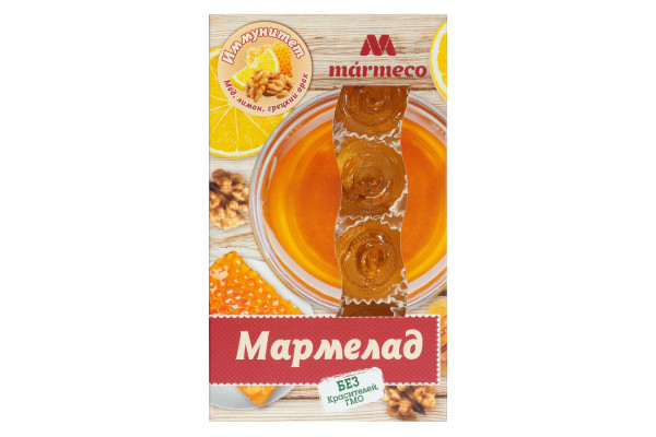 №2 Мармелад "Иммунитет"  Мёд, лимон, грецкий орех, 180г  в Рассказове